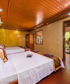 Garden bungalow triple room